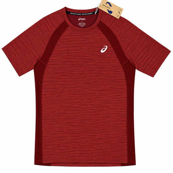 Asics Road Core T-Shirt Maroon