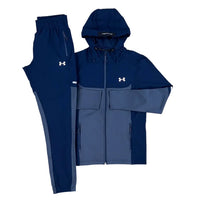 Under Armour Woven Winterized Running Jacket - Navy