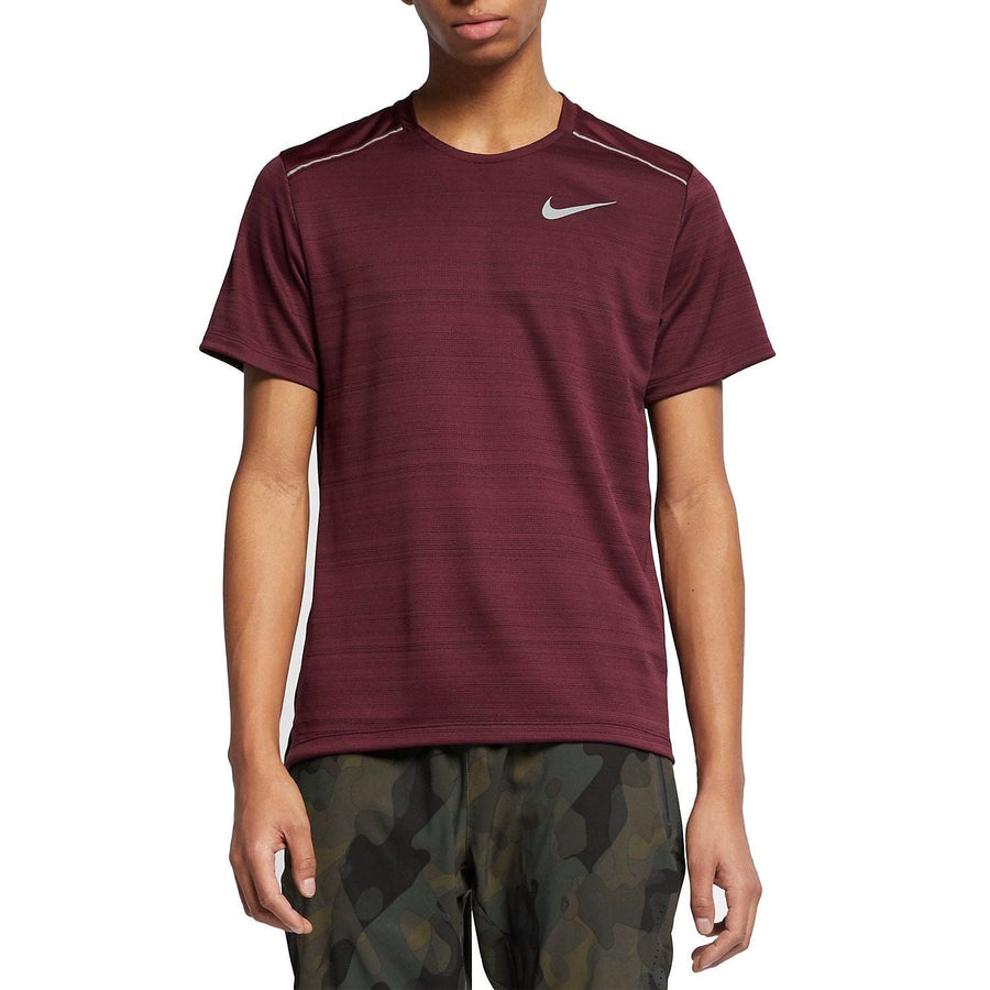 Nike 1.0 Miler Running T-shirt - Maroon