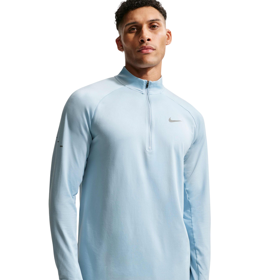 Nike Stride Dri-FIT Half Zip Running - Light Armoury Blue