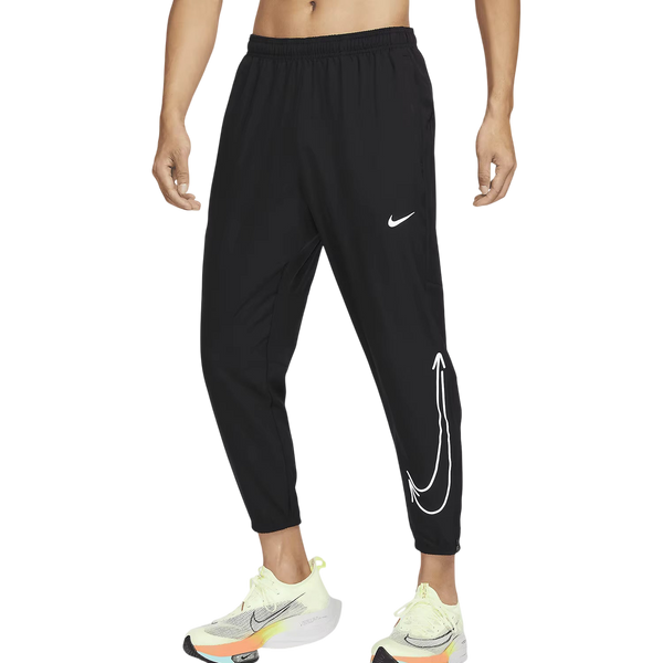 Nike Dri-FIT Just Do It Sports Training Woven Running Pants - Black