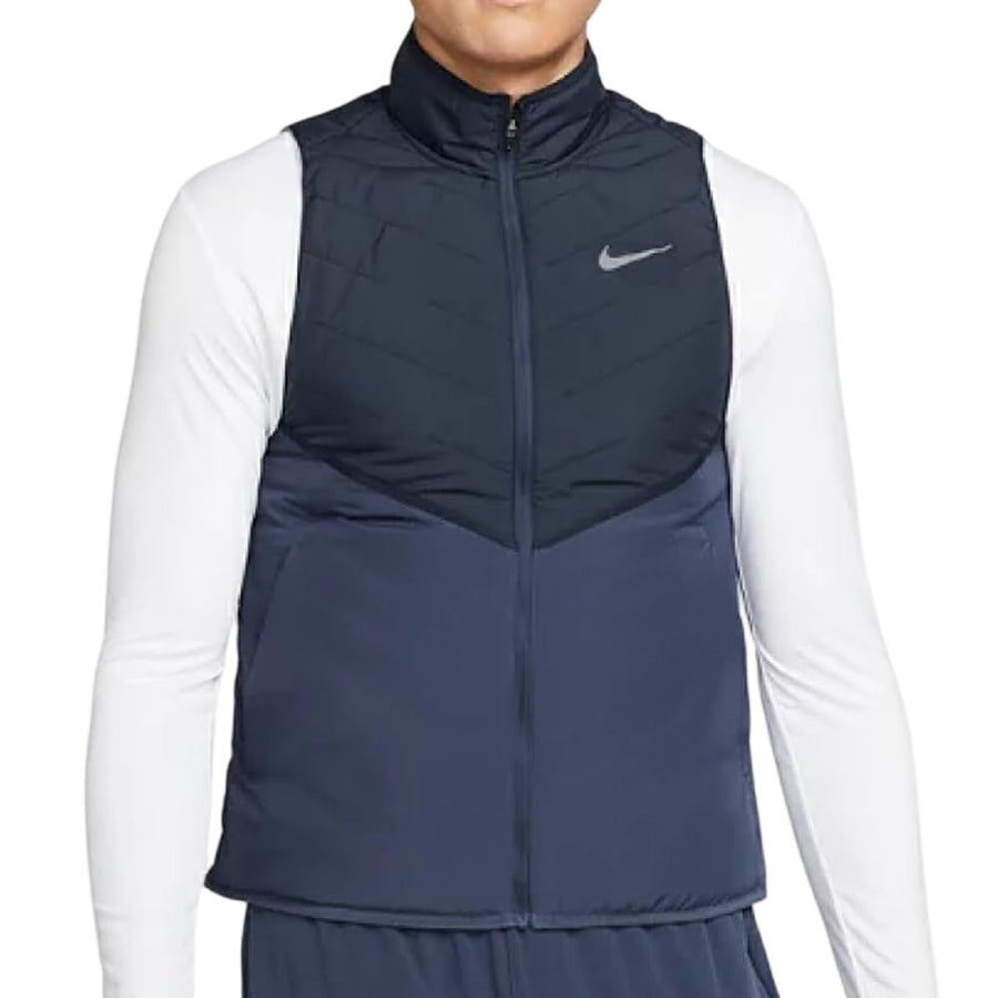Nike Therma-FIT Repel Synthetic-Fill Running Gilet - Navy