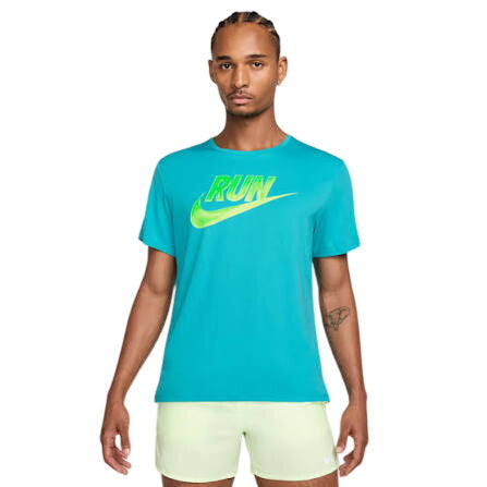 Nike Run Energy HBR UV Miler T-Shirt - Dusty Cactus