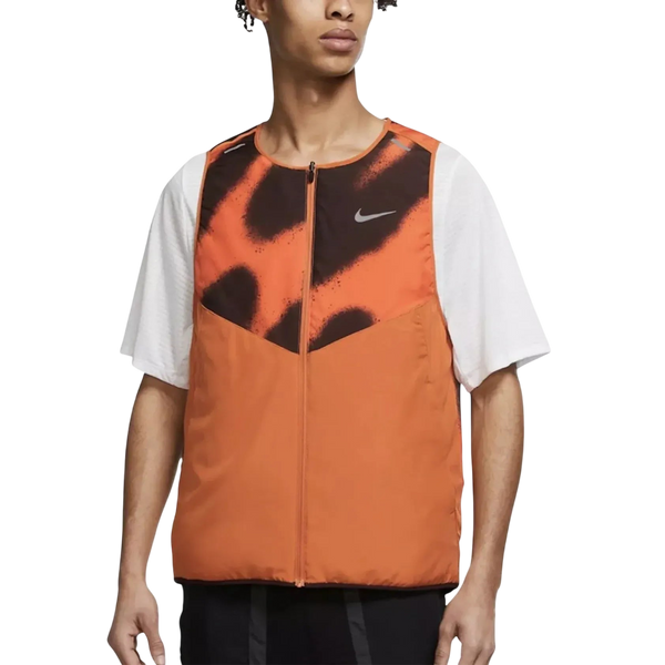 Nike Therma Fir Repel Wild Run Vest - Orange