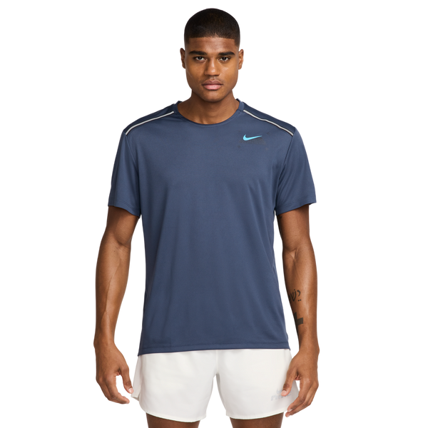 Nike 1.0 Miler Graphic Running T-shirt - Thunder Blue