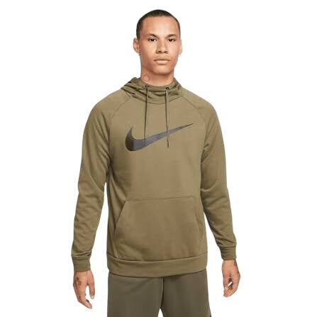 Nike Dry Graphic Dri-FIT Hooded Fitness Pullover Hoodie - Green