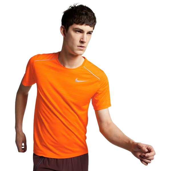 Nike 1.0 Miler Running T-shirt - Orange Pulse