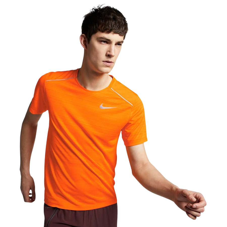 Nike 1.0 Miler Running T-shirt - Orange Pulse