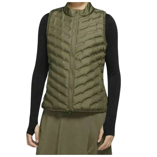 Nike Aeroloft Repel Gilet Running Vest - Olive