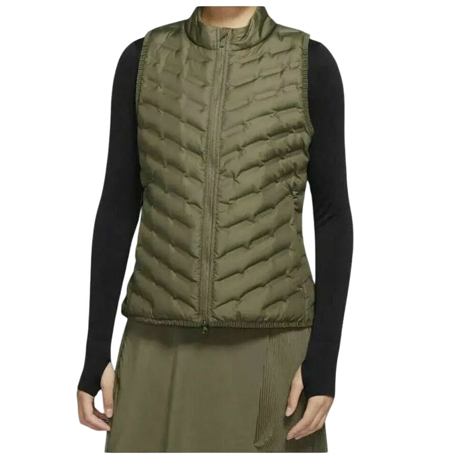 Nike Aeroloft Repel Gilet Running Vest - Olive
