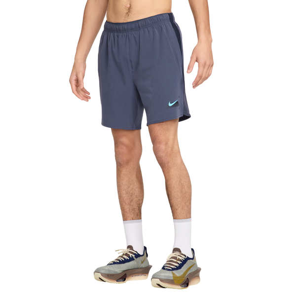 Nike Challenger 18cm Brief-Lined Shorts - Thunder Blue
